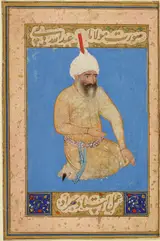Kamāl ud-Dīn Behzād, Portrait of Hatefi the Poet