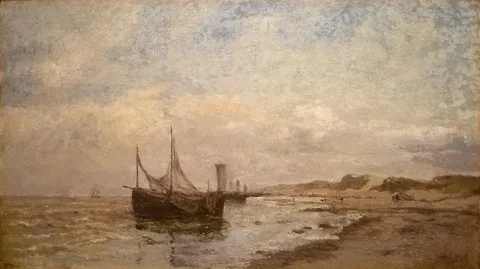 Anna Boch, At the Northsea coast