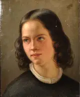 Julie Wilhelmine Hagen-Schwarz, Autoportrait