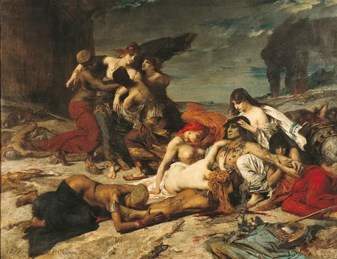 Fernand Cormon, The Death of Rāvaṇa
