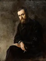 Nikolai Yaroshenko, Portrait of Gleb Ivanovich Uspensky