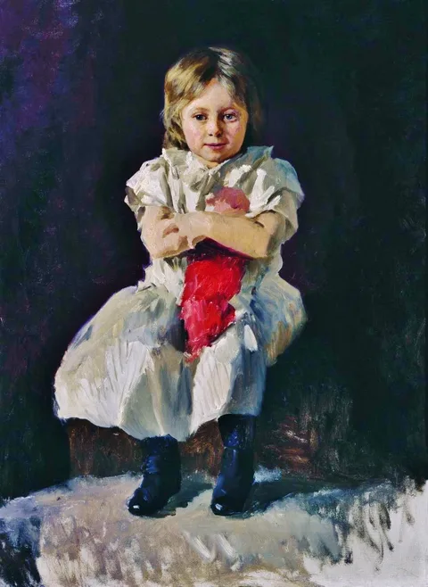 Nikolai Yaroshenko, Little girl with doll