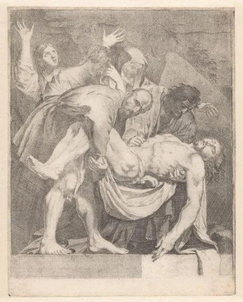 Dirck van Baburen, De graflegging