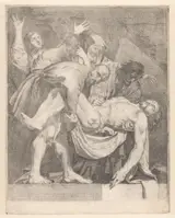Dirck van Baburen, De graflegging