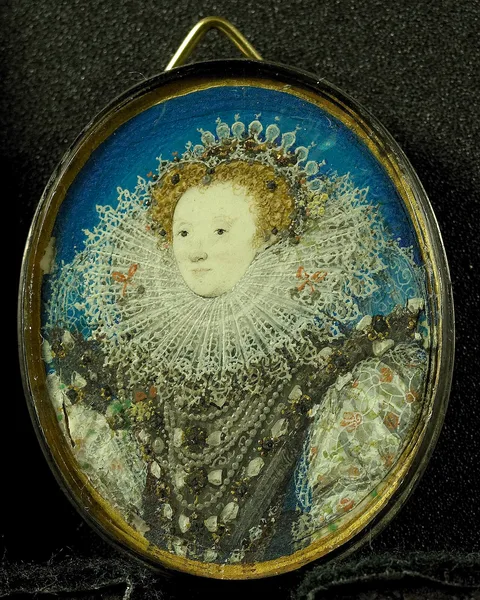 Nicholas Hilliard, Elizabeth I of England