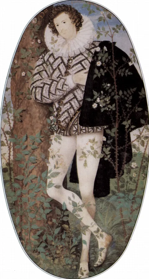 Nicholas Hilliard, Young Man Among Roses
