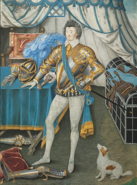 Nicholas Hilliard, Sir Anthony Mildmay, Knight of Apethorpe, Northamptonshire