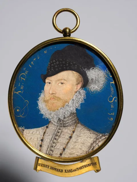 Nicholas Hilliard, Portrait of Charles Howard, 2nd Baron Howard of Effingham, later 1st Earl of Nottingham