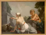 Jean-Baptiste Regnault, The Origin of Painting