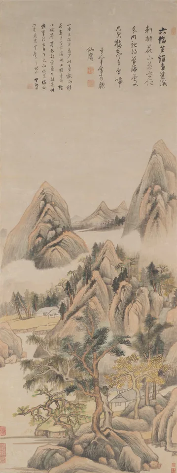 Dong Qichang, Reminiscence of Jian River