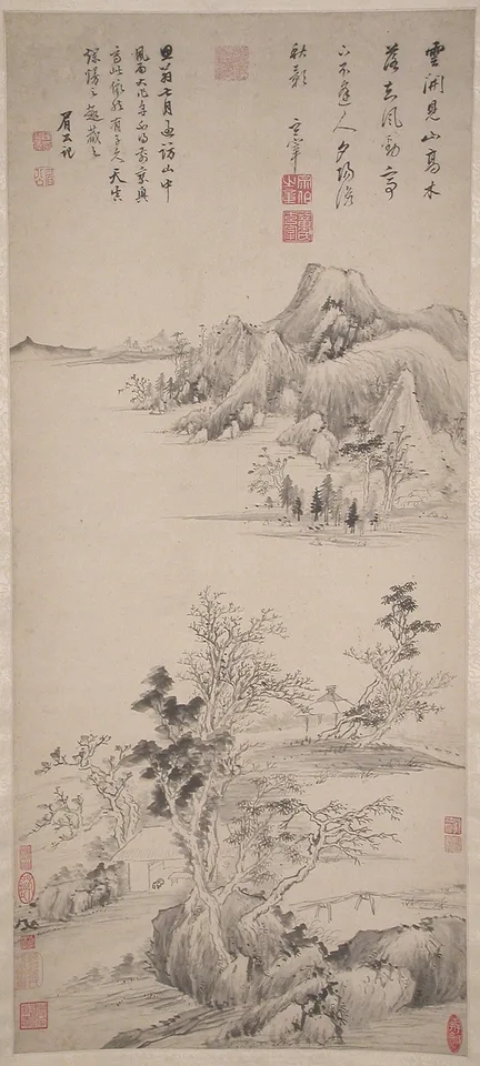 Dong Qichang, Autumn Mountains