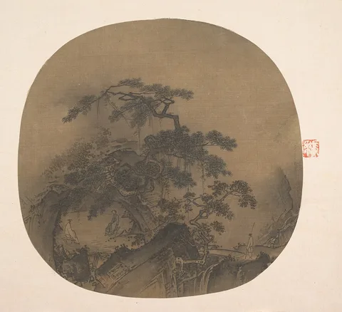 Ma Yuan, Conversation in a Cave