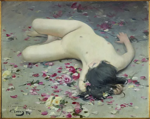 Ramon Casas, Flors desfullades