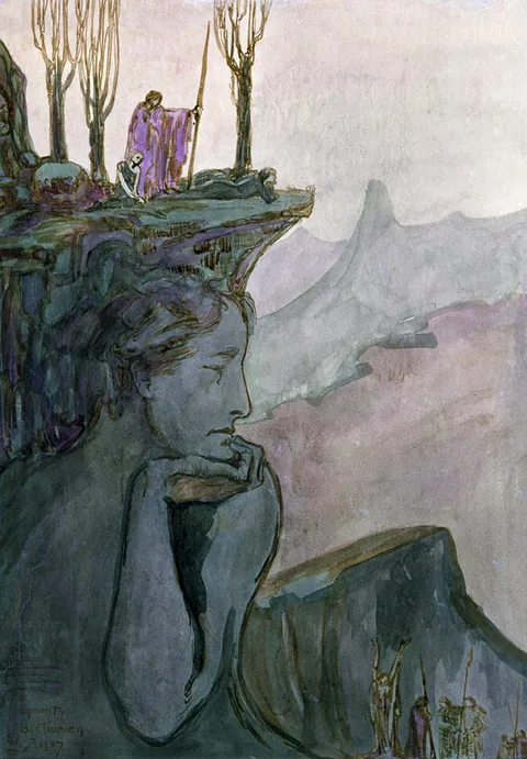 Pamela Colman Smith, Overture. "Egmont" Beethoven
