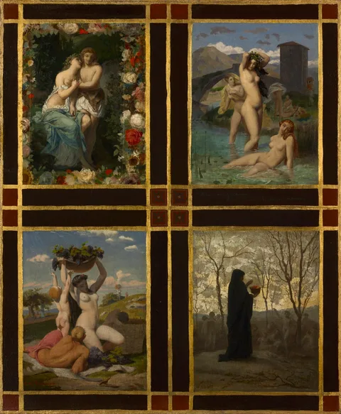 Gustave Boulanger, The Four Seasons