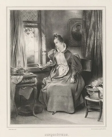 Achille Devéria, L'Inquietude
