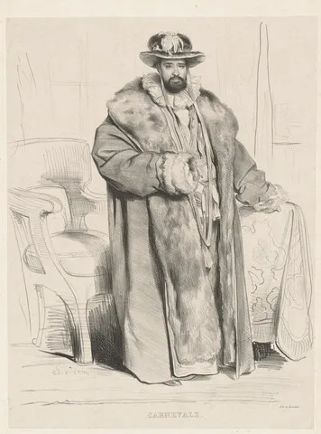Achille Devéria, Carnevale