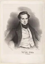 Achille Devéria, Victor Hugo