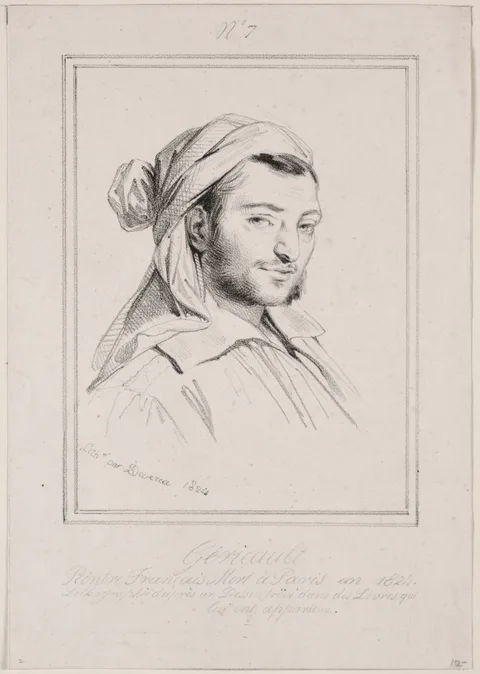 Achille Devéria, Théodore Géricault
