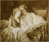 François-André Vincent, The Drawing Lesson