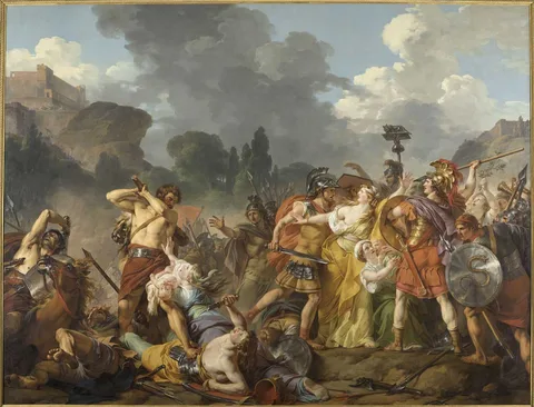 François-André Vincent, The Intervention of the Sabine Women