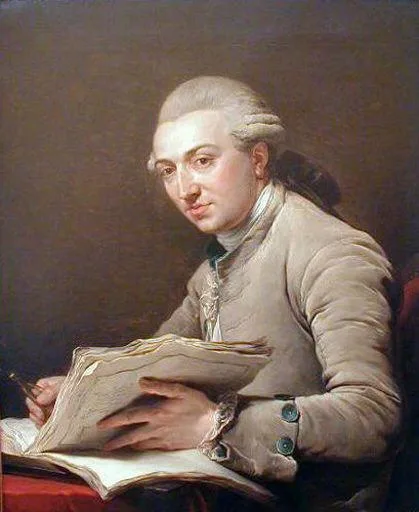 François-André Vincent, Porträt des Pierre Rousseau (1751-1829), französischer Architekt