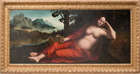 Francesco Melzi, The priesetess .... unleserlich