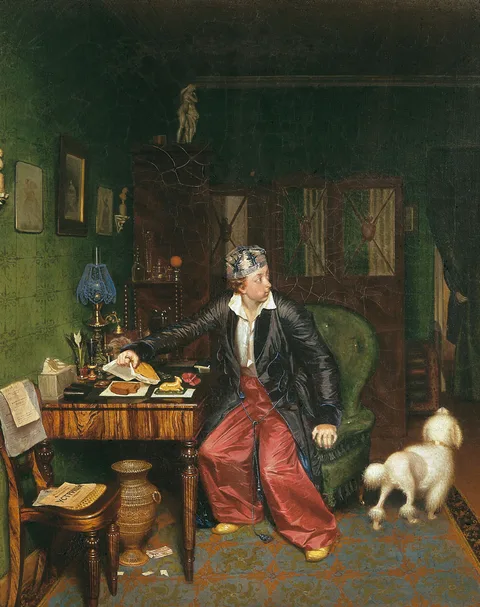 Pavel Fedotov, Breakfast of an aristocrat