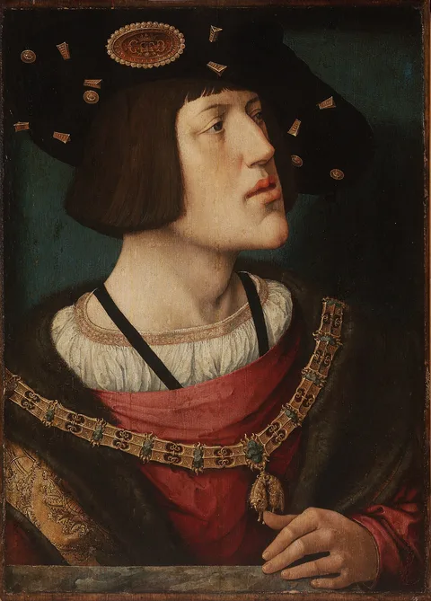 Bernard van Orley, Portrait of Charles V, Holy Roman Emperor
