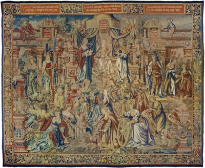 Bernard van Orley, Prudentia (Prudence) from Los Honores