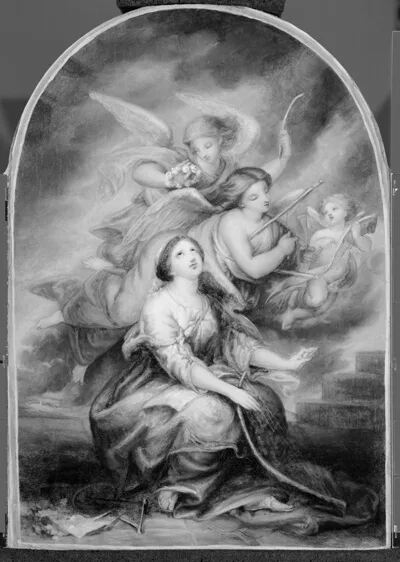 Antoine Wiertz, St. Cecilia