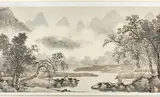Shen Zhou, Clouds over the River before Rain