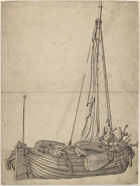Willem van de Velde the Elder, A Kaag