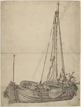 Willem van de Velde the Elder, A Kaag