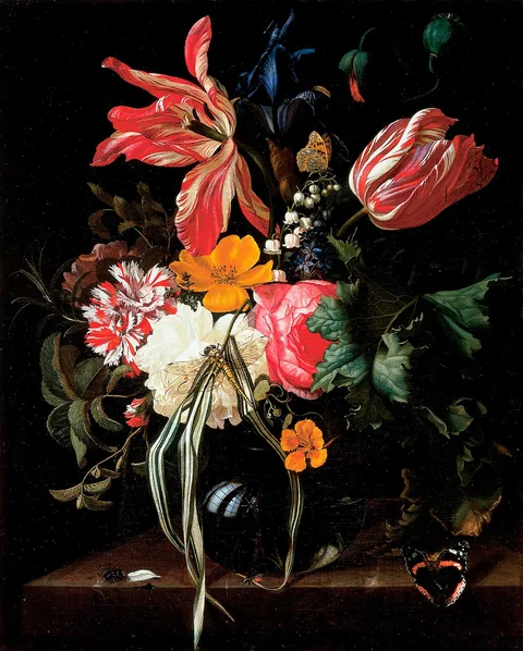 Maria van Oosterwijck, Flower Still Life