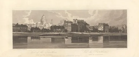 Thomas Girtin, View of the Pantheon taken from the Arsenal