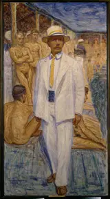 Eugène Jansson, Self-portrait