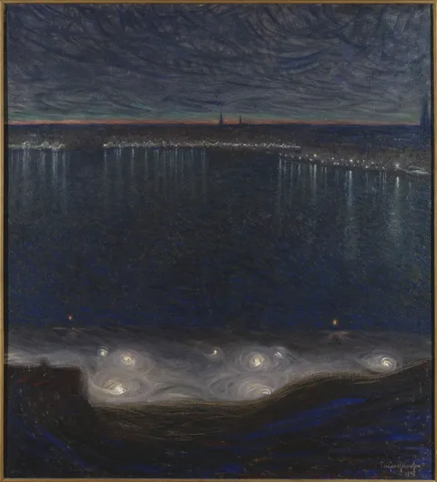 Eugène Jansson, Riddarfjärden, Stockholm