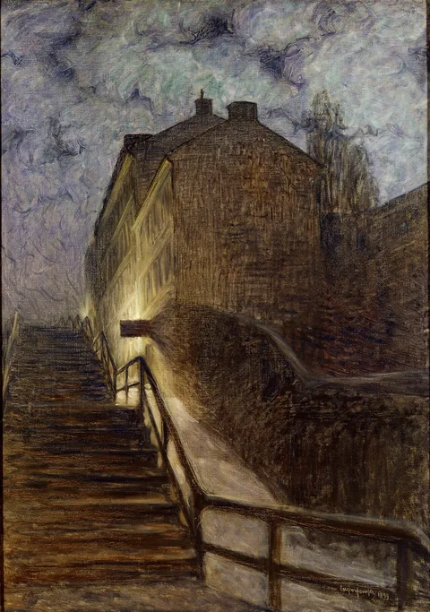 Eugène Jansson, Motif from Timmermansgatan