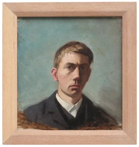 Eugène Jansson, Självporträtt