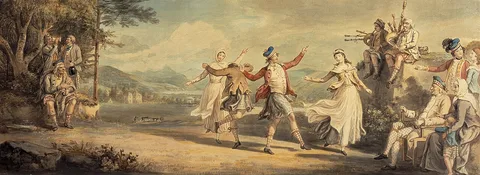 David Allan, A Highland Dance
