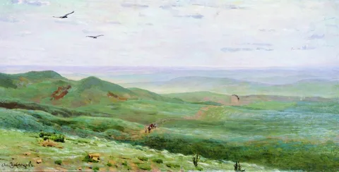 Apollinary Vasnetsov, Orenburg steppe