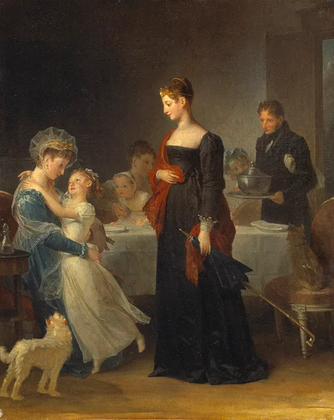 Marguerite Gérard, La Visite