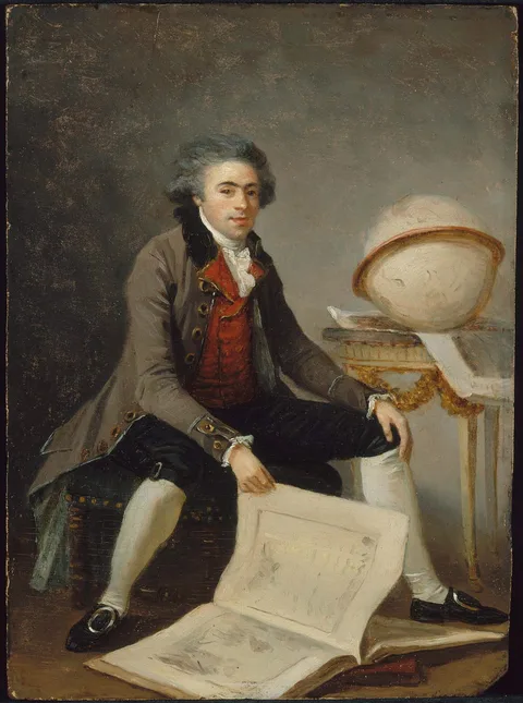 Marguerite Gérard, Portrait of a Man in his Study