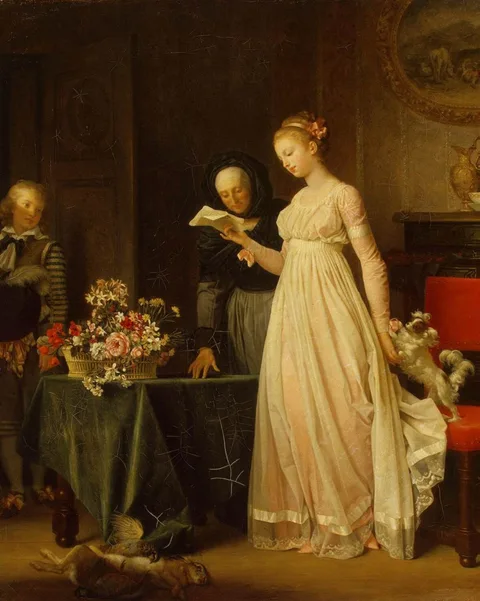 Marguerite Gérard, Gift