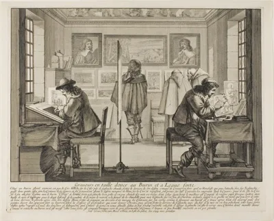 Abraham Bosse, The Engraver and the Etcher
