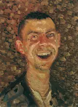 Richard Gerstl, Self-Portrait, Laughing