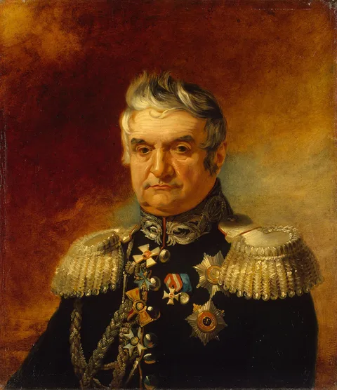 George Dawe, Portrait of Fyodor F. (Theodore) d'Auvray (1764/66-1846)