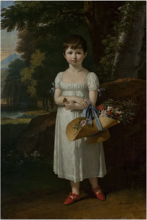 François-Xavier Fabre, Portrait of Princess Amelia Ogińska (1805-1858)