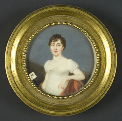 François-Xavier Fabre, Portrait of Mlle. de Stael